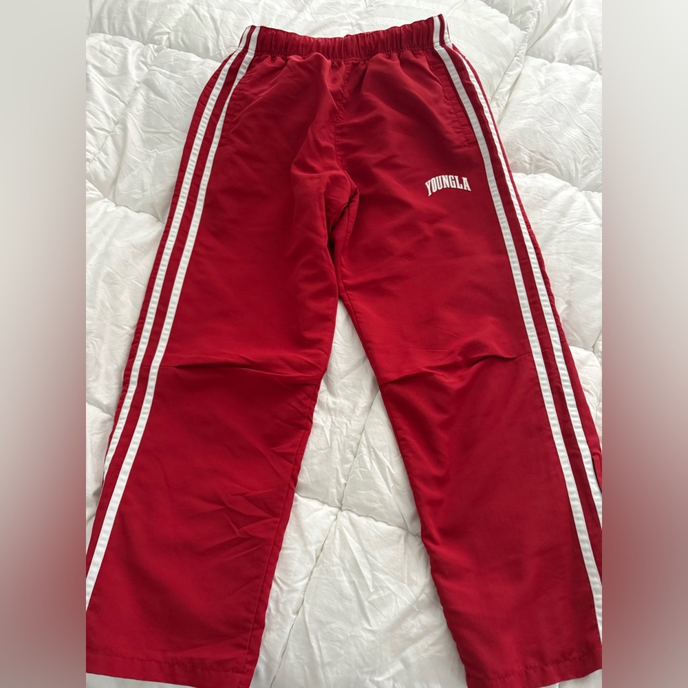 YoungLA Red Flagship Track Pants